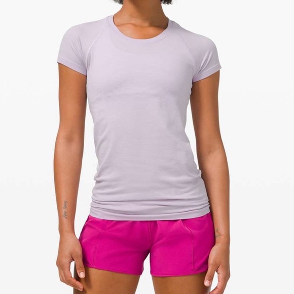 Lululemon Swiftly Tech Short Sleeve Top Lavender Dew - Picture 1 of 7